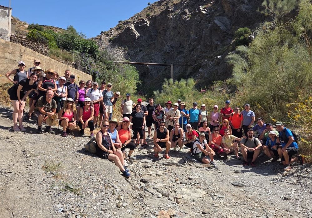 Adra clausura el programa ‘En la Senda y Aventura’ con 50 participantes en las Estrechuras de Guainos