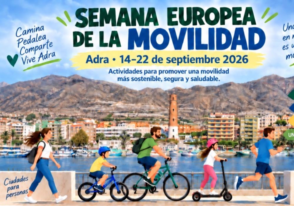 Adra celebra la Semana Europea de la Movilidad con actividades educativas, deportivas y familiares