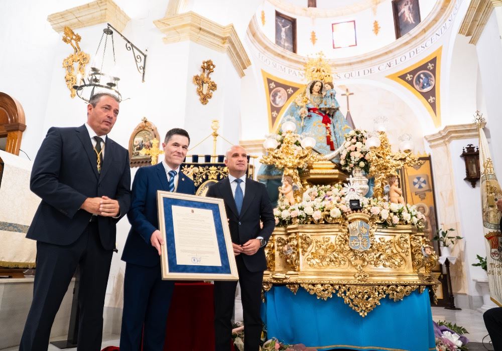 La Devoción a la Virgen del Socorro de Tíjola recibe el Escudo de Oro de la provincia