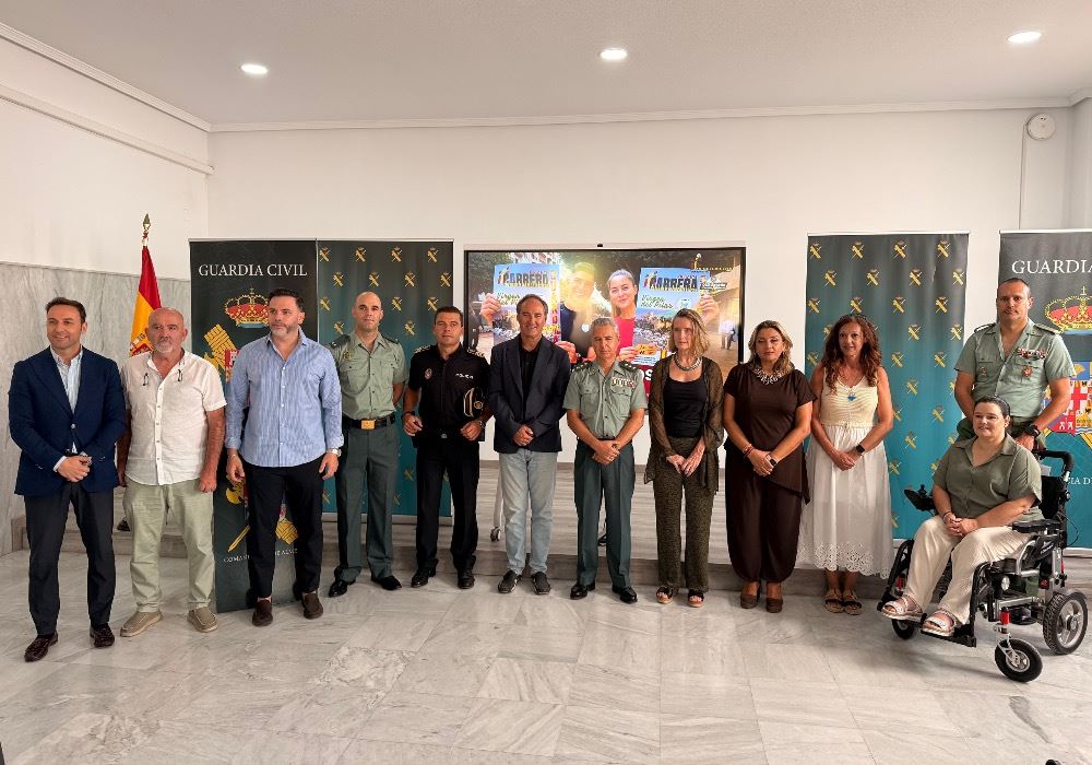 La III Carrera Solidaria de la Guardia Civil se celebrará el 11 de octubre a beneficio de Astea Autismo Almería