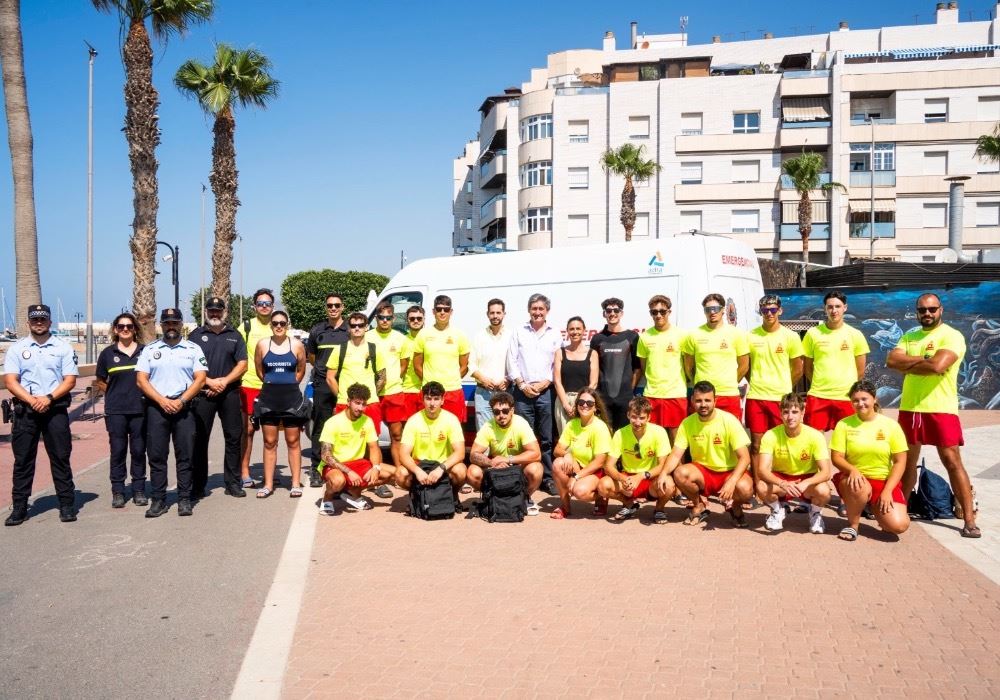 Protección Civil de Adra cierra la campaña de verano de 2026 con 516 actuaciones en las playas del municipio