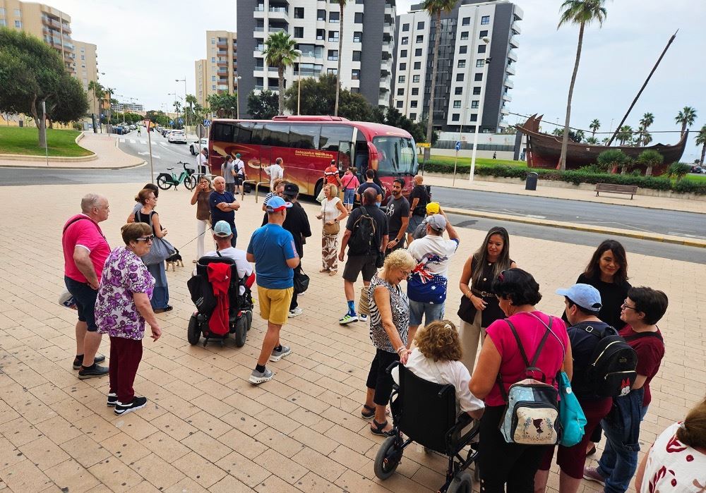 30 personas con discapacidad viajan a Toledo gracias al programa de Ecoturismo de Verdiblanca y Diputación
