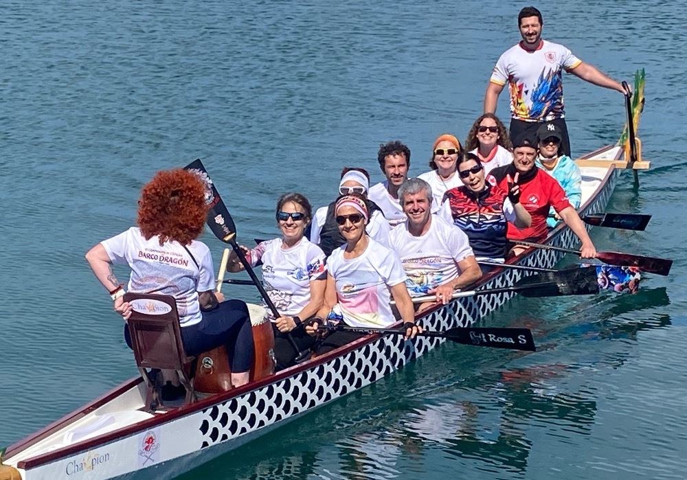 El Club Náutico de Almerimar debuta como equipo en una competición internacional de Dragon Boat