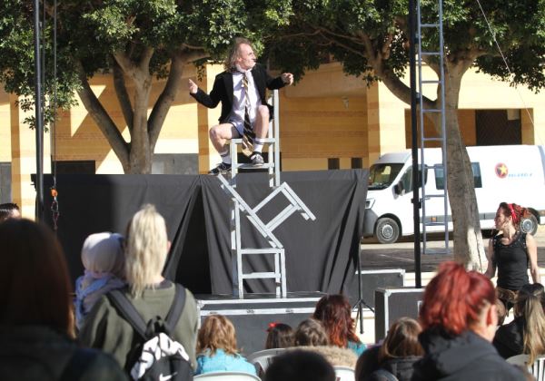 El Parque Municipal se convierte en el escenario del espectáculo ‘Rock Circk’