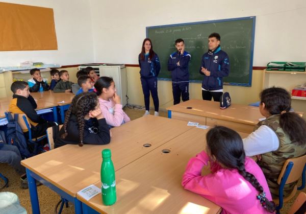 Inagroup El Ejido Futsal arranca su proyecto educativo con colegios