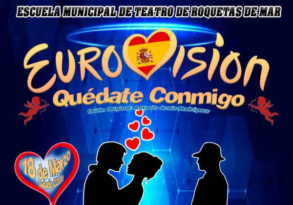 Alumnos de la Escuela Municipal de Teatro ponen este sábado en escena ‘Quédate conmigo’, el musical de Eurovisión