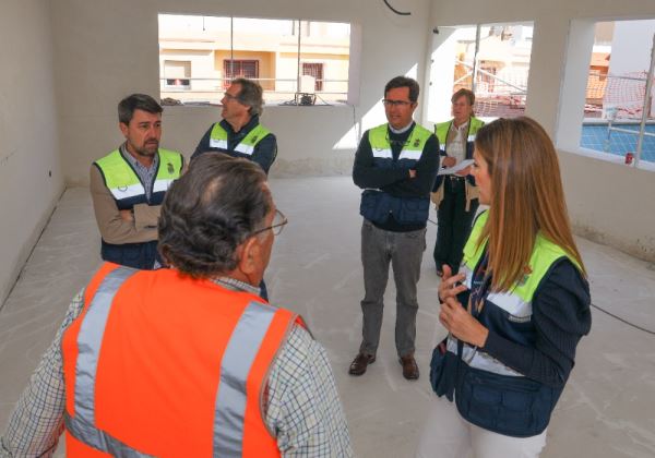 Las obras de ampliación del Centro de Mayores de Ejido Norte entran en la recta final