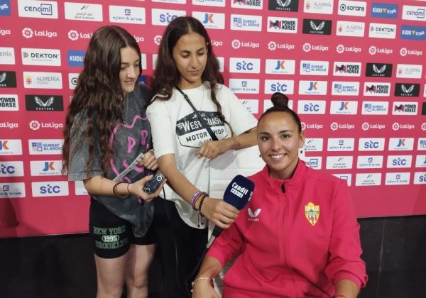 Radio La Canal visita a la Unión Deportiva Almería