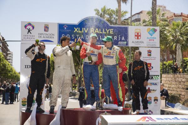 El piloto almeriense José Antonio Aznar gana la 44 edición del Rallye Costa de Almería