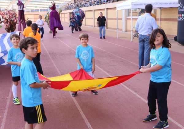 2.500 niños participan en la ‘Gran Fiesta del Deporte’ que cierra el curso 2022/23 de las Escuelas Municipales del IMD