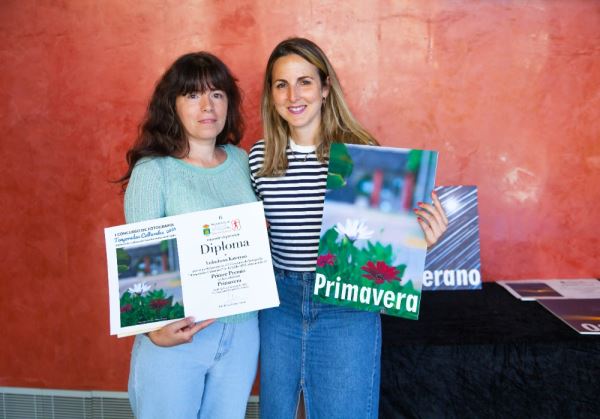 Jorge Giraldo, Yolanda Rodríguez, Lukashova Katerina y José Bayo reciben sus premios como ganadores del I Concurso de Fotografía ‘Temporadas Culturales El Ejido 2023’.