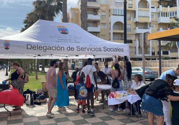 Éxito del encuentro en Roquetas de Mar con motivo del Día Internacional del Refugiado