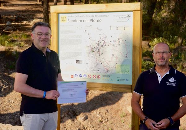 Homologado en Berja el Sendero del Plomo (PR-A 466) en la Sierra de Gádor