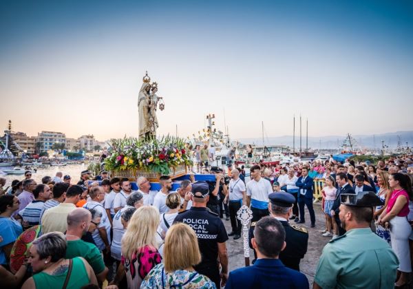 El Puerto de Roquetas de Mar celebrará sus fiestas en honor a la Virgen del Carmen y Santa Ana del 22 al 26 de julio