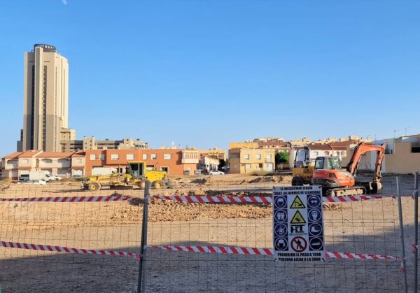 Comienzan las obras del nuevo parque en Ejido Nordeste con pista polideportiva, zona de juegos, calistenia, circuito biosaludable y pistas de petanca