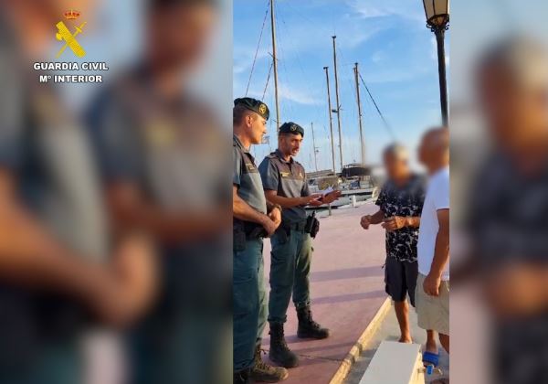 LA GUARDIA CIVIL IDENTIFICA A LOS TRIPULANTES DE LA EMBARCACION QUE EFECTUÓ LOS DISPAROS A UNA ORCA