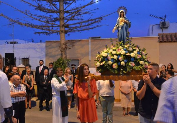 Las Losas de Roquetas de Mar celebrará sus fiestas en honor al Corazón de María el 2 y 3 de septiembre