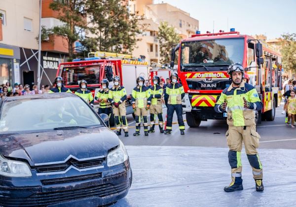 Roquetas de Mar acoge un año más la celebración de la Feria de la Movilidad con la participación de numerosas familias