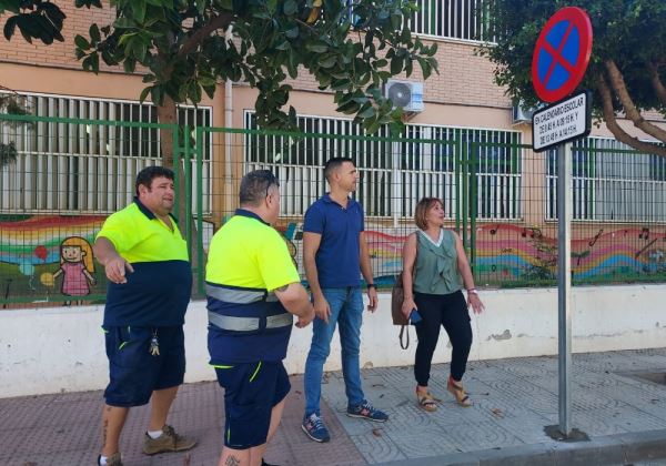 El Ayuntamiento incrementa la seguridad en los entornos escolares