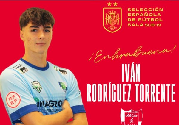 Iván Rodríguez, convocado con la selección española Sub-19