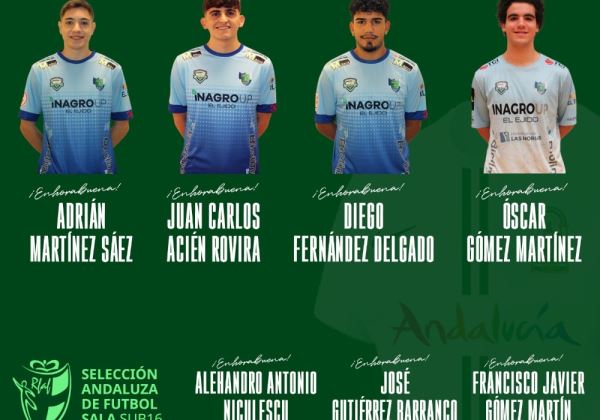 Hasta siete jugadores celestes son llamados con las selecciones andaluzas