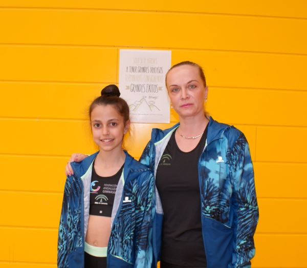 María Jiménez del Club Rítmica El Ejido representará a Andalucía en el Campeonato de España edad Escolar