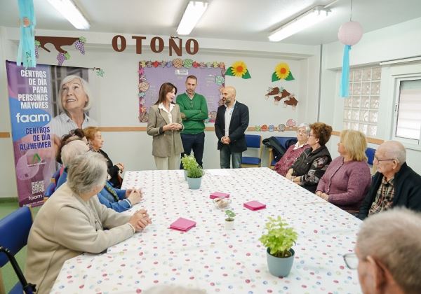 FAAM y Diputación previenen la soledad no deseada en los mayores de la provincia a través del proyecto ‘Café y Vínculos’