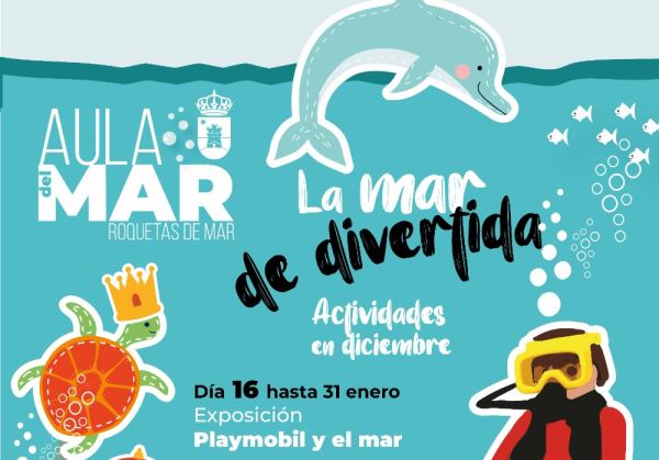 El Ayuntamiento pone en marcha alrededor de 20 actividades para poner en valor y dinamizar el Aula del Mar