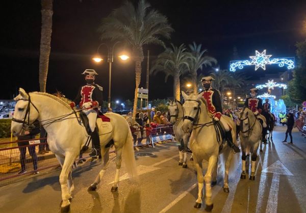 Roquetas de Mar está ya preparada para recibir a sus majestades los Reyes Magos de Oriente