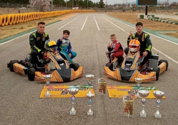 Buena presentación de los pilotos del CLUB RACING ALMERÍA en el Campeonato Murciano de Karting