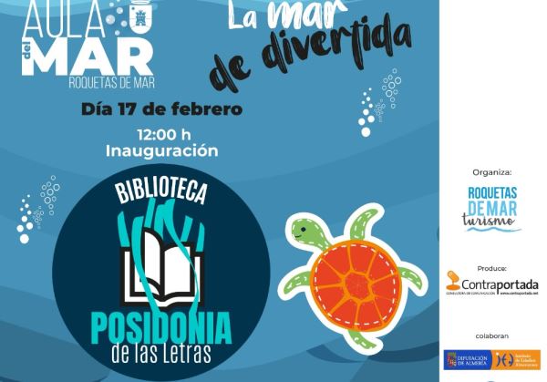 El Ayuntamiento inaugurará la biblioteca ‘Posidonia de las Letras’ del Aula del Mar el próximo sábado, día 17