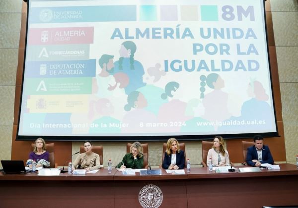 El proyecto interinstitucional ‘Almería Unida por la Igualdad’ presenta su programación para el 8M