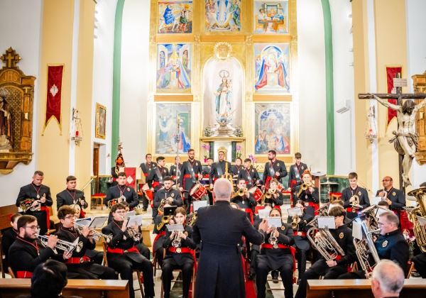 PREGON Y CARTEL ANUNCIADOR SEMANA SANTA HERMANDAD DE LOS DOLORES ROQUETAS DE MAR