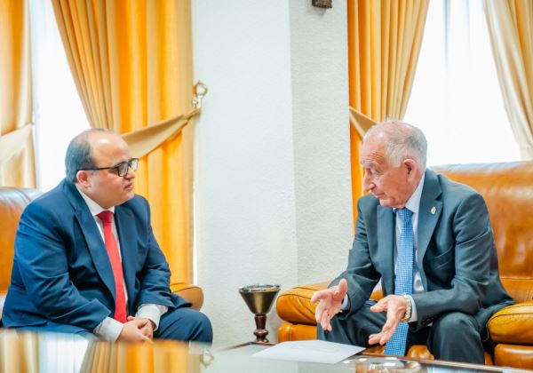 Gabriel Amat mantiene un encuentro institucional con el cónsul de Marruecos en Almería, Abdelilah Nejjari