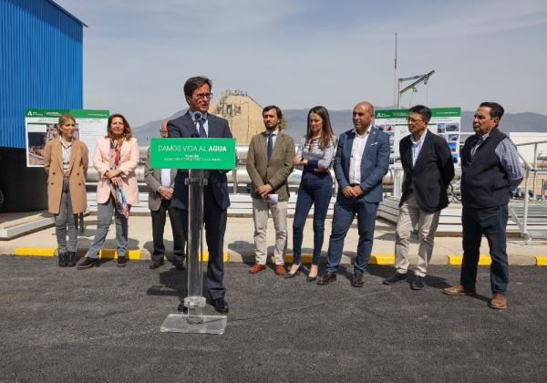 El   Poniente   almeriense   gana   14   hm³   de   aguasregeneradas tras inaugurar el terciario de El Ejido