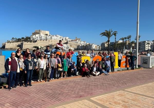 Más de 700 mayores de Roquetas de Mar disfrutan de un fin de semana de ocio y disfrute en Peñíscola