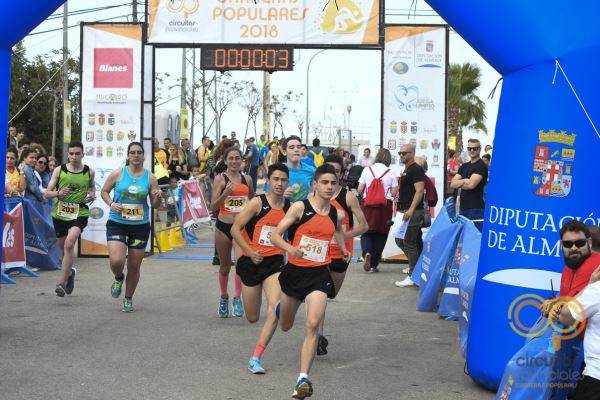 Bédar acoge la segunda cita del Circuito de Carreras Populares con cerca de 300 participantes