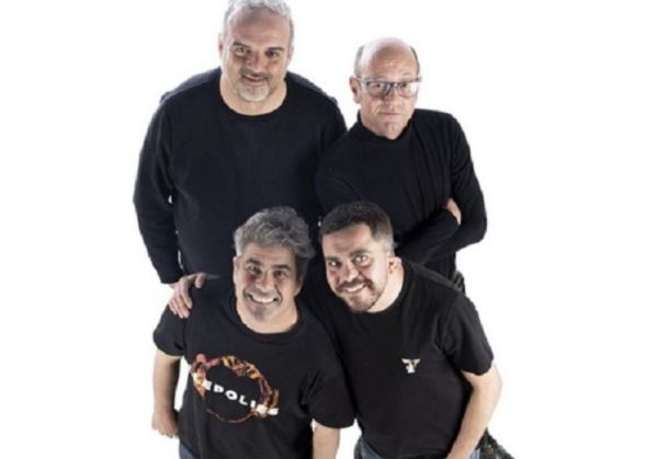 Paco Calavera, Pepe Céspedes, Álvaro Vera y Kikín Fernández presentan ‘Cómicos fin de año’ en Roquetas