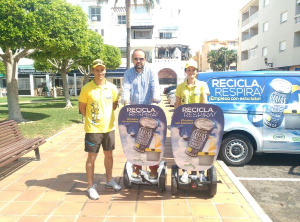 La Street Marketing 'Recicla y Respira' del CRP y Ecoembes recorre El Ejido, Las Norias, Almerimar, Balerma y Santa María del Águila