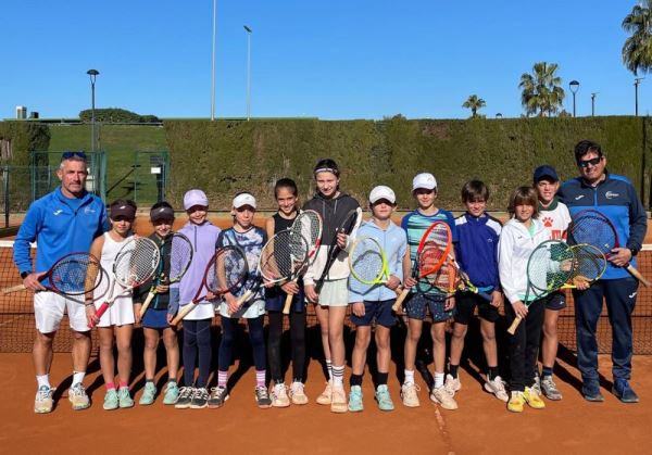 LA FEDERACIÓN ANDALUZA DE TENIS FINALIZA EL PROGRAMA DE TECNIFICACIÓN 2024 CON LAS CONCENTRACIONES SUB 11 Y SUB 13