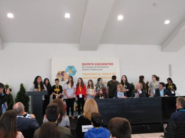 Presencia activa de Vícar en el V Encuentro Estatal de consejos de Participación de la Infancia y Adolescencia