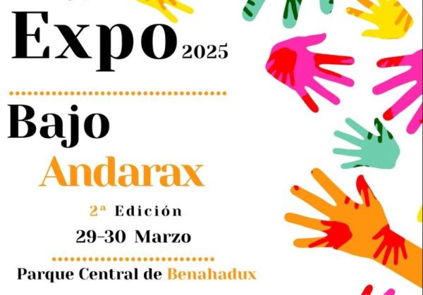 Benahadux fija nueva fecha para la II Expo Bajo Andarax que se celebrará los días 29 y 30 de marzo