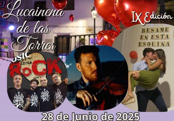 Lucainena de las Torres celebra su IX Noche Romántica con una velada mágica el próximo sábado 28 de Junio