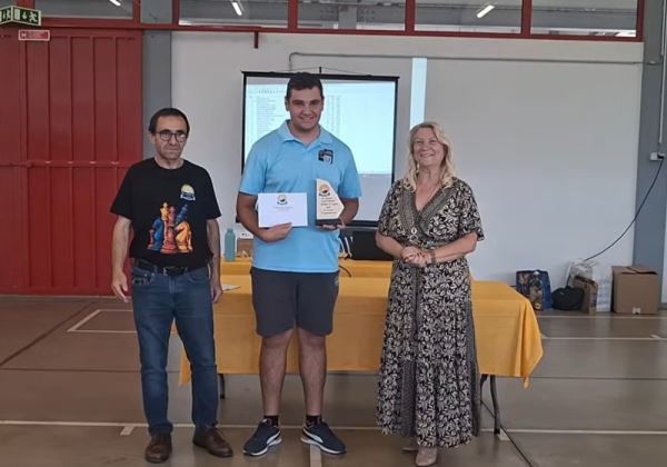El ejidense Álvaro García Bellido del Club Ajedrez El Ejido, campeón absoluto en el torneo portugués de Lagos