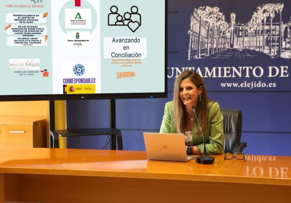 Más de una veintena de familias vulnerables ejidenses se benefician del programa ‘Avanzando en Conciliación’