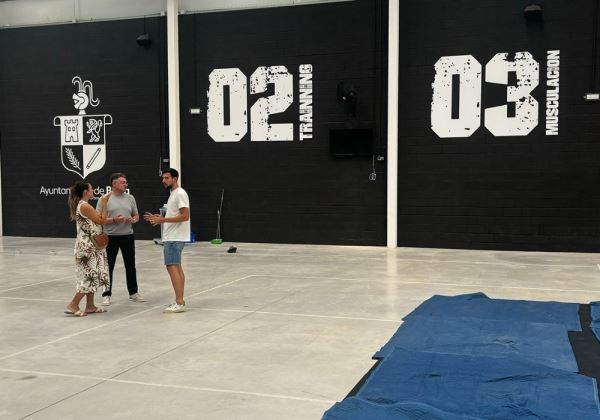 El Pabellón de Deportes de Berja estrenará su nueva sala de musculación esta temporada