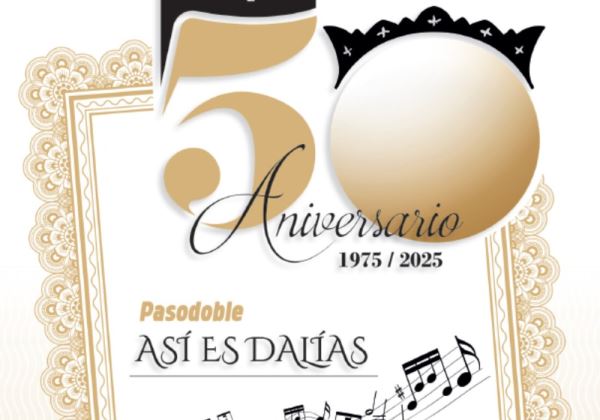 Dalías conmemora el 50 aniversario del pasodoble “Así es Dalías” y el himno “Dalías a su Cristo”