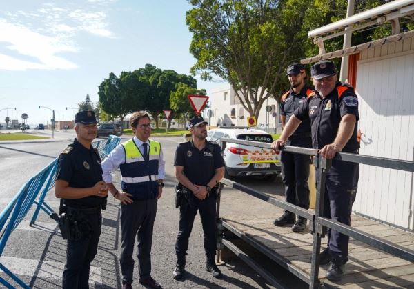 El Ejido activa el operativo especial de seguridad para la peregrinación al Cristo de la Luz de Dalías con 60 efectivos