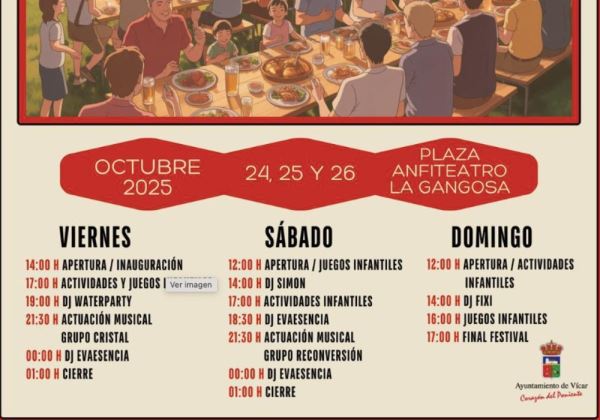 Oktober Fest Vícar prepara una edición dedicada a la música y gastronomía