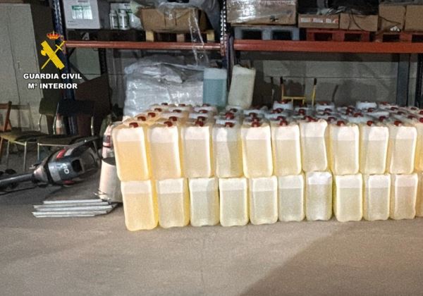 La Guardia Civil detiene a cinco personas e investiga a otras dos en diferentes actuaciones en materia de combustible